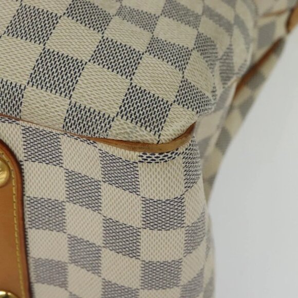 LOUIS VUITTON Damier Azur Syracuse GM Shoulder Bag N41111 LV Auth 138233 - Picture 5 of 16